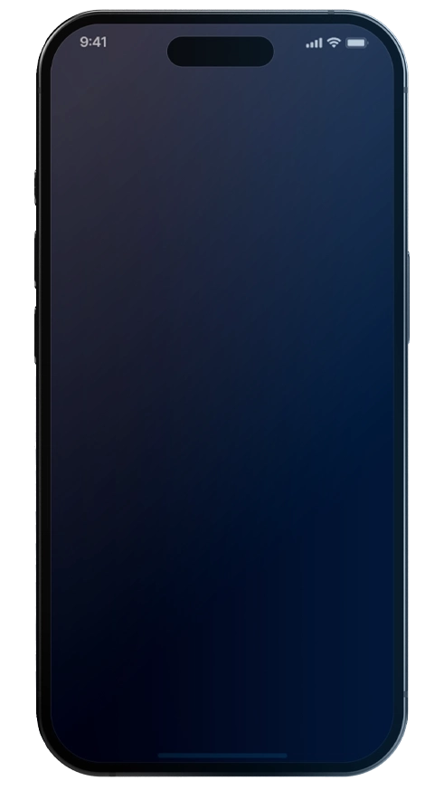 Interfaccia di trading mobile di Spot Renova +50